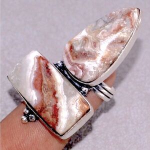 Mexican Laguna Lace Massive Ring